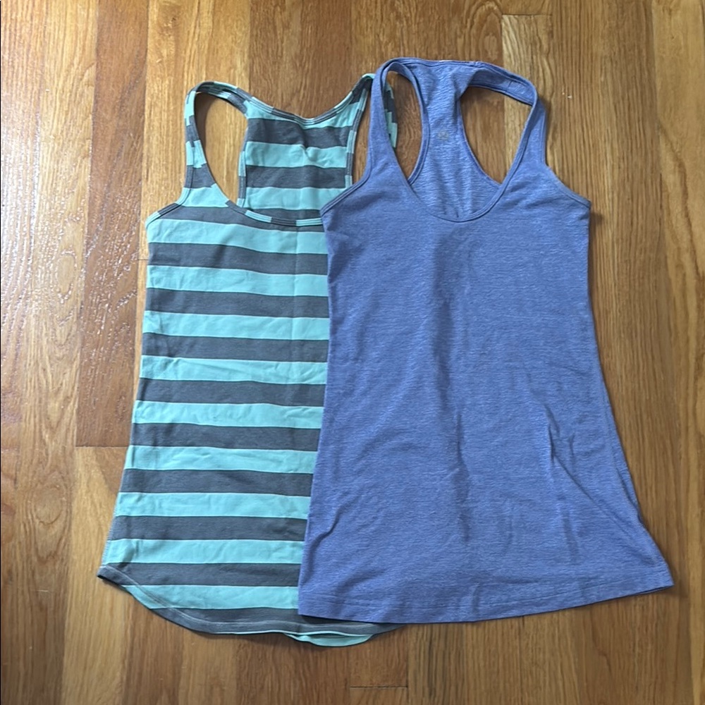 lululemon Racerback Tank Tops